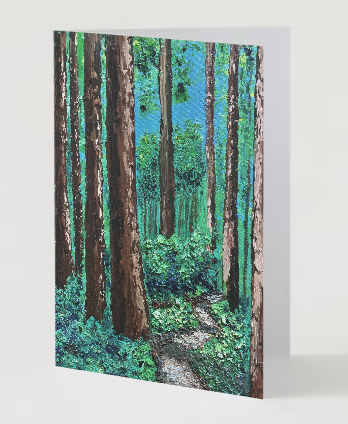 Enchanted Path Greeting Card