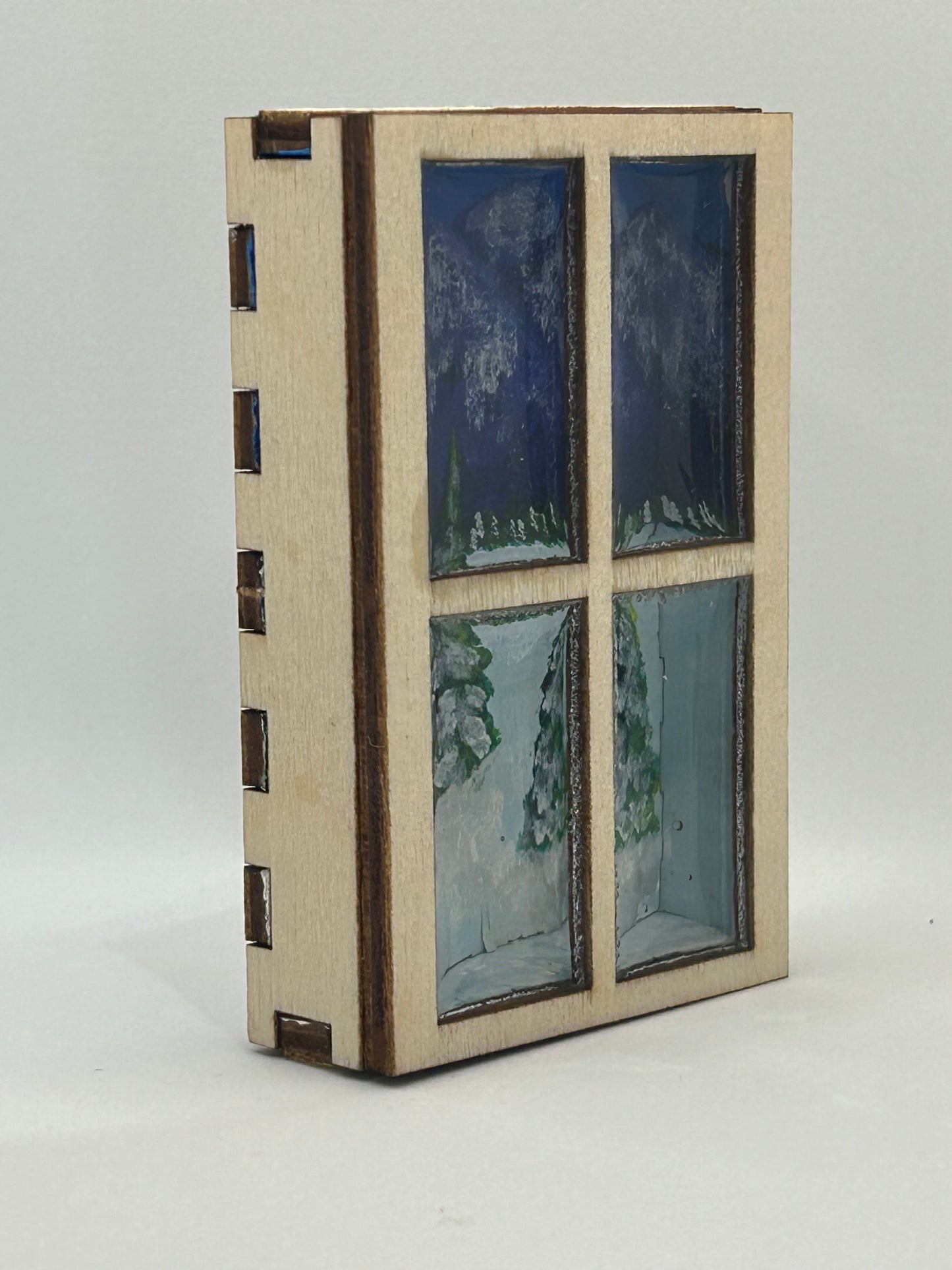 Ornaments - "Nature's Window" -Hand-Painted
