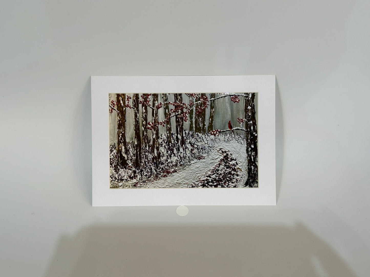 Winter Cardinal Reproduction Prints
