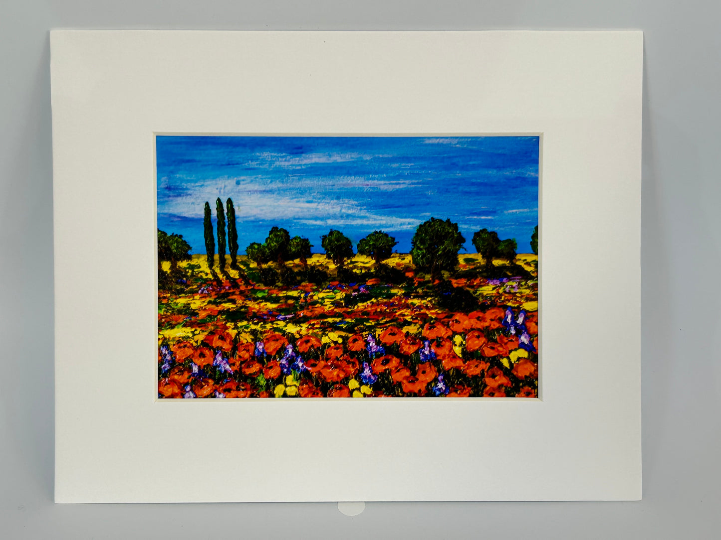 Poppies & Iris Reproduction Prints