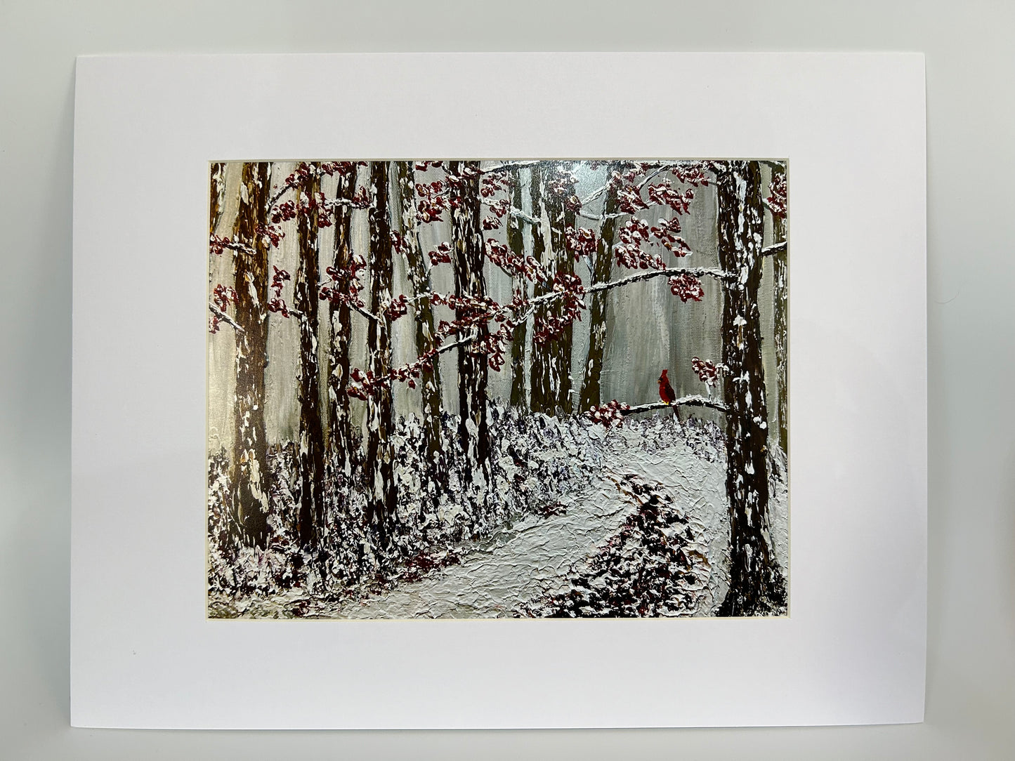 Winter Cardinal Reproduction Prints