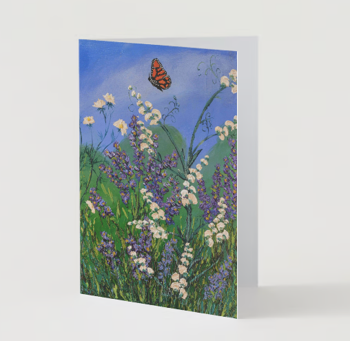 Spring Flowers 5" x 7" Greeting Card
