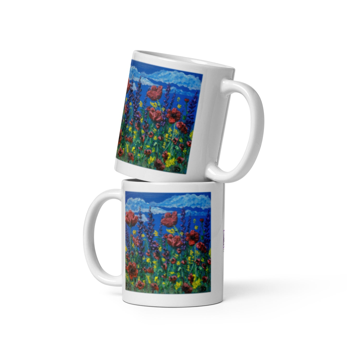 Poppy Paradise Ceramic Mug