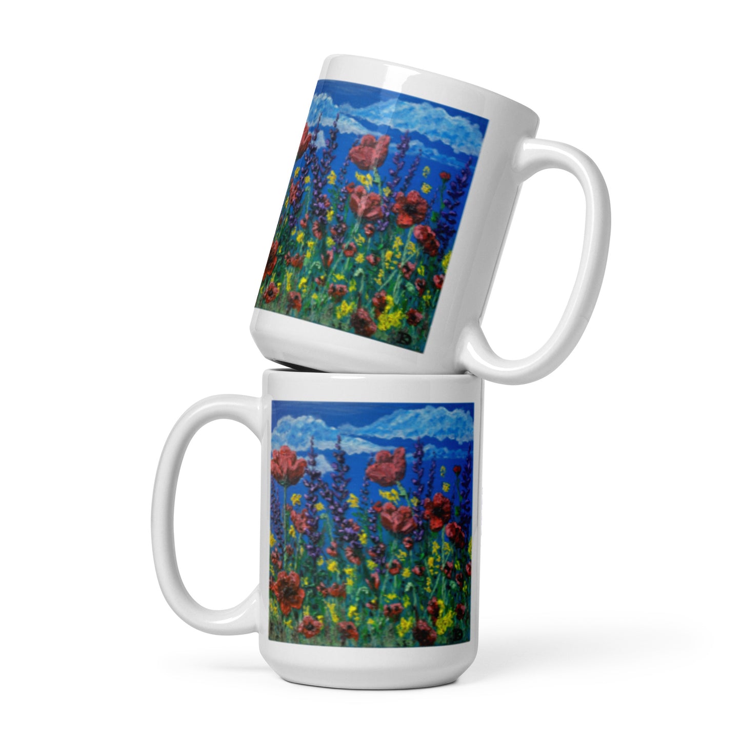 Poppy Paradise Ceramic Mug