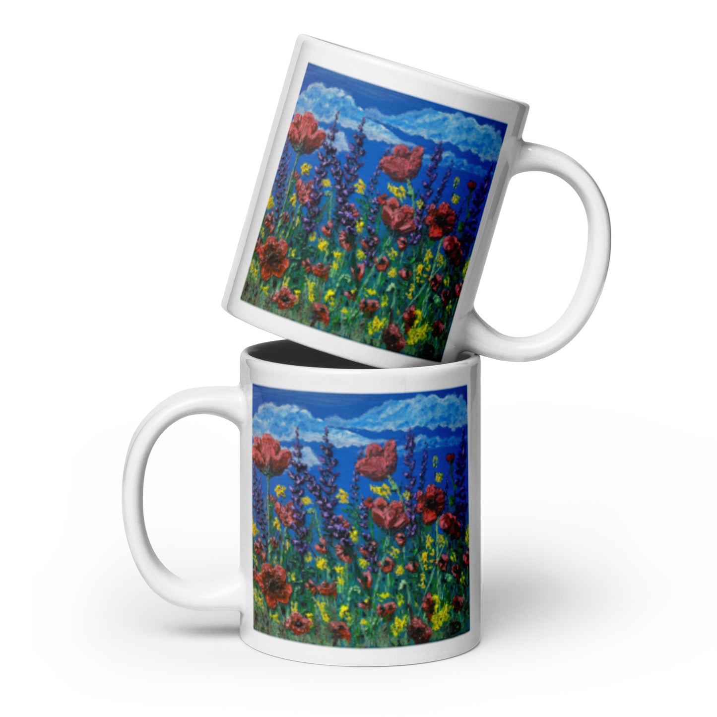 Poppy Paradise Ceramic Mug